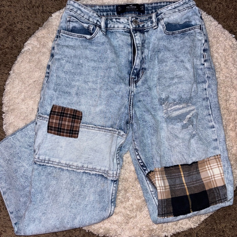 Patchwork Hollister Denim Jeans